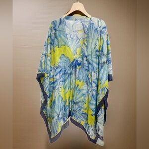 Tara Grinna bathing suit cover up, kaftan with tie.